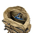 Large Main Compartment with Drawstring Opening and Hydration Pocket 